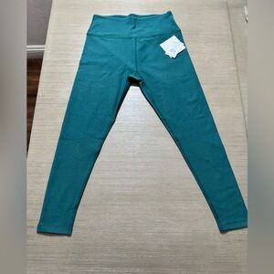 Beyond Yoga Teal High-Waisted Leggings
